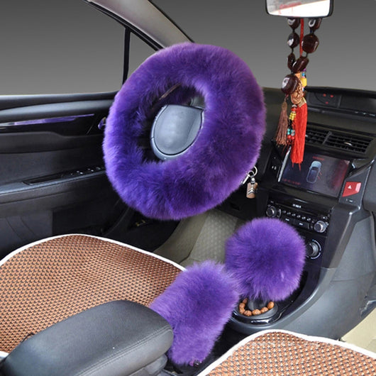 Funda de Lana para Volante - Cobertor Ergonómico de Lana Natural - Image 34