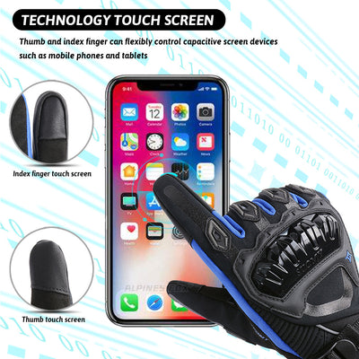 Guantes Térmicos para Moto con Pantalla Táctil, Impermeables y Resistentes al Viento - Image 13