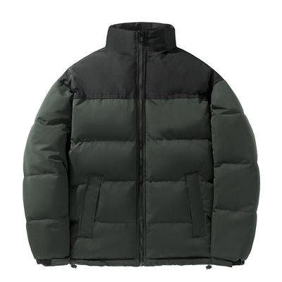Abrigo Acolchado Holgado para Hombre - Abrigo Grueso de Algodón - Image 18