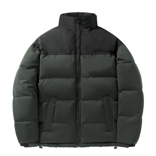 Abrigo Acolchado Holgado para Hombre - Abrigo Grueso de Algodón - Image 18