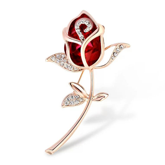 Broche Rosa Elegante