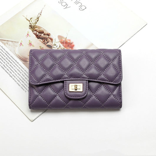 Billetera de Cuero de Oveja Genuino para Mujer - Image 12