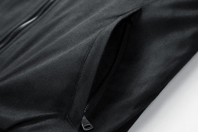 men's jacket, jacket, olive green, dark green, bomber jacket, casual - Image 12