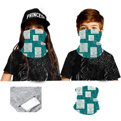 Bufanda Estampada con Protección Solar para Niños - Image 17