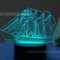 Velero Táctil De Siete Colores 4 W