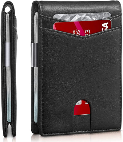 Billetera de Cuero PU con Múltiples Compartimentos y Protección Antirrobo - Image 14
