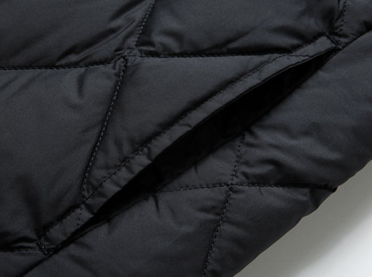 Chaqueta Corta Acolchada con Solapa para Hombre - Image 8