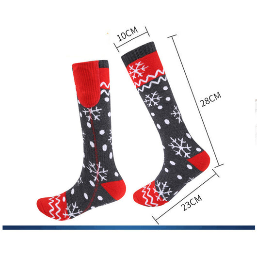 Calcetines Térmicos para Esquí y Deportes de Nieve con Calefacción USB - Image 8