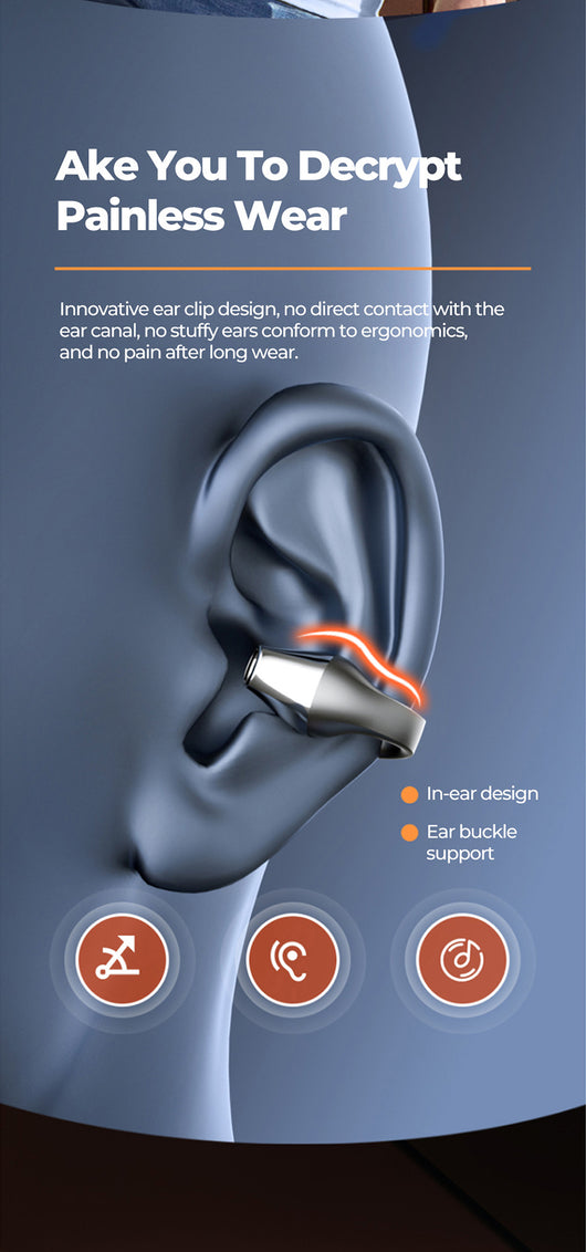 Auriculares de Conducción Ósea Bluetooth 5.2 HIFI - Deportivos con Cancelación de Ruido - Image 25