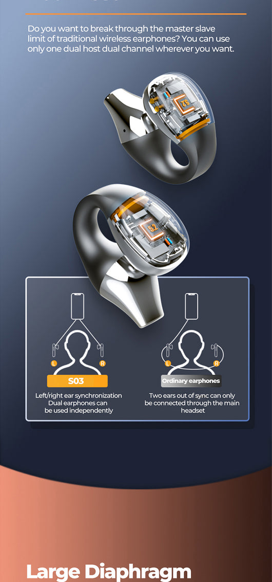 Auriculares de Conducción Ósea Bluetooth 5.2 HIFI - Deportivos con Cancelación de Ruido - Image 27