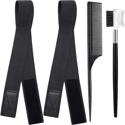 Banda Elástica Ajustable de Punto Negro para Pelucas - Image 10