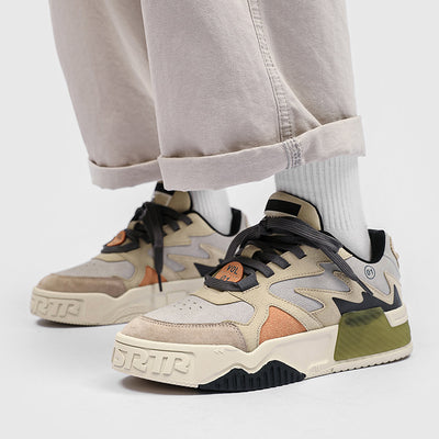 Zapatillas Retro Casual para Hombre con Plataforma y Cordones - Image 10