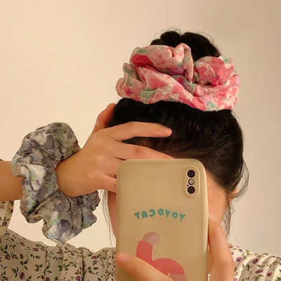 Pasador Floral Óleo Pintura Artística para Cabello - Image 21