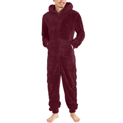Pijama Térmico Tipo Jumpsuit con Cierre para Hombre - Image 13