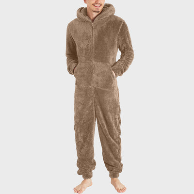 Pijama Térmico Tipo Jumpsuit con Cierre para Hombre - Image 22