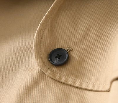 Gabardina de Algodón Doble Botonadura Englanza - Corte Clásico Medio - Image 24