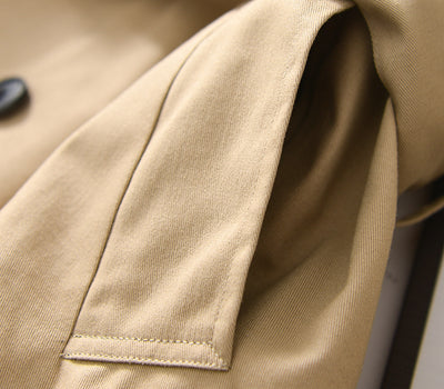 Gabardina de Algodón Doble Botonadura Englanza - Corte Clásico Medio - Image 27