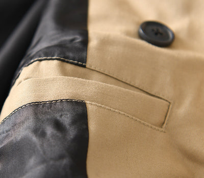 Gabardina de Algodón Doble Botonadura Englanza - Corte Clásico Medio - Image 31