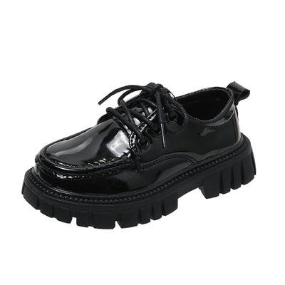 Zapatos Infantiles Formales Estilo Inglés con Suela Gruesa - Image 14