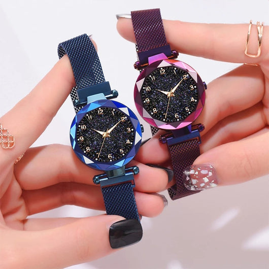 Reloj de Cuarzo con Imán de Succión para Estudiantes
