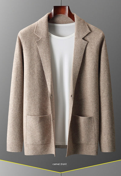Saco Cardigan de Lana Tejida para Hombre - Elegante, Casual y Profesional - Image 20