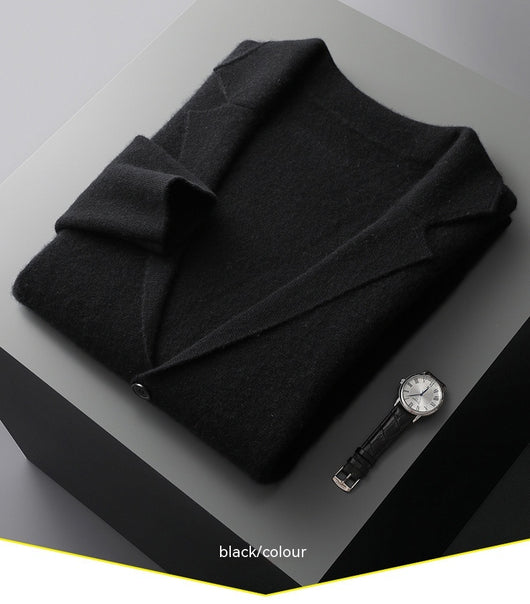 Saco Cardigan de Lana Tejida para Hombre - Elegante, Casual y Profesional - Image 23