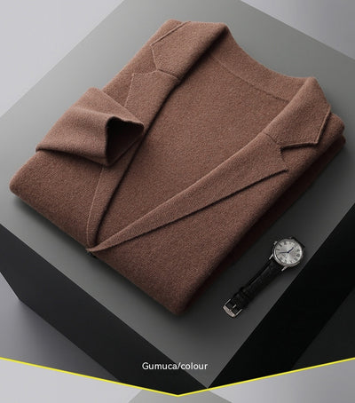Saco Cardigan de Lana Tejida para Hombre - Elegante, Casual y Profesional - Image 24