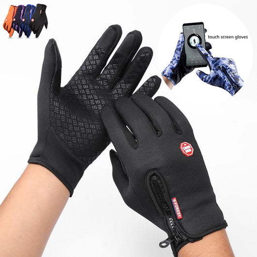 Guantes Moto Invierno Pantalla Táctil Impermeables con Forro Térmico - Image 28