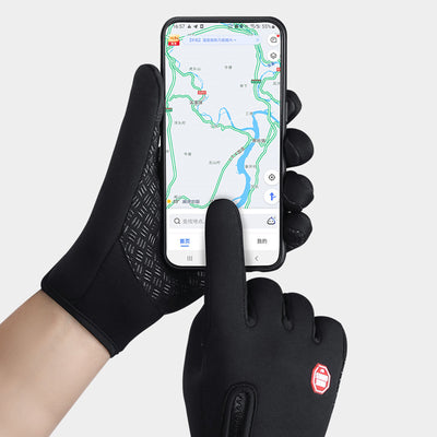 Guantes Moto Invierno Pantalla Táctil Impermeables con Forro Térmico - Image 30