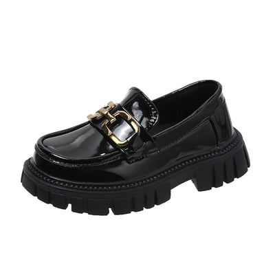 Zapatos Infantiles Formales Estilo Inglés con Suela Gruesa - Image 20