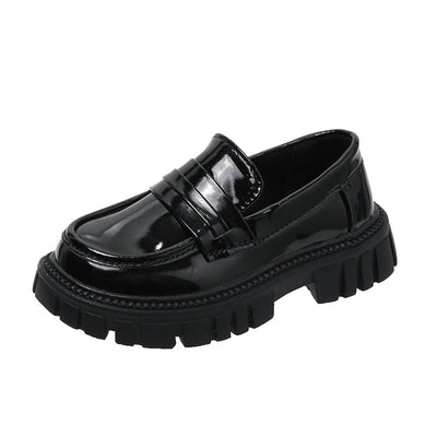 Zapatos Infantiles Formales Estilo Inglés con Suela Gruesa - Image 21