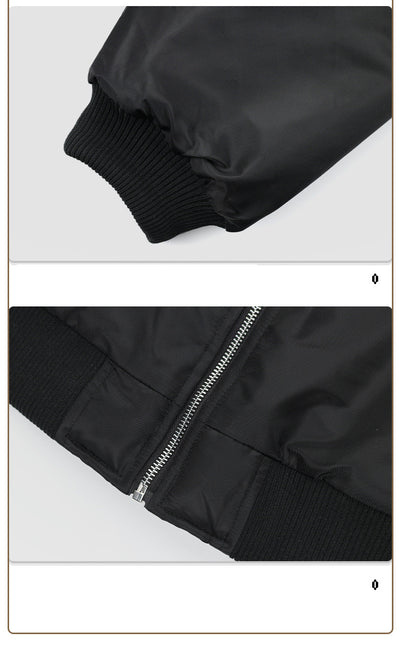 Chaqueta Piloto Americana Retro con Cordones en Mangas - Algodón Puro Estilo Tendencia - Image 11