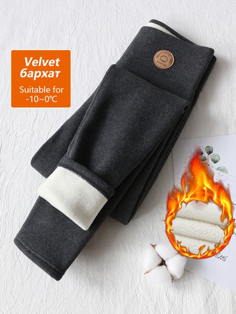Leggings Térmicos de Terciopelo Ajustados para Invierno - Efecto Reductor - Image 11