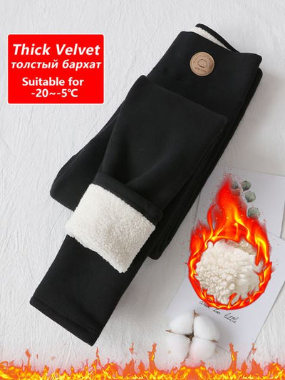 Leggings Térmicos de Terciopelo Ajustados para Invierno - Efecto Reductor - Image 12