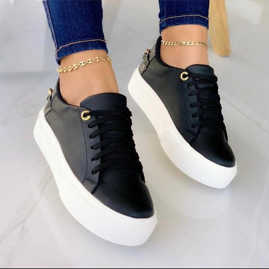 Tenis Blancos Casuales para Mujer - Comodidad Diaria - Image 10