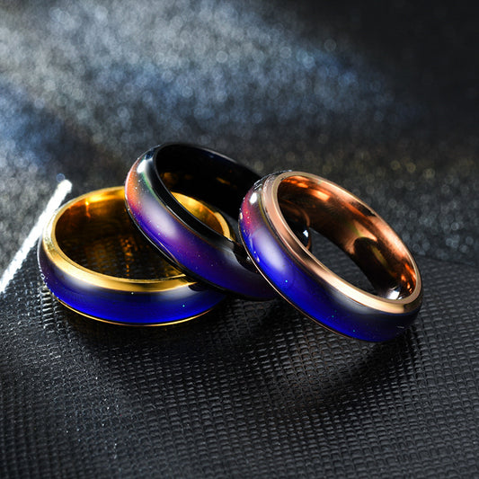 Anillo Termocromático de Acero Inoxidable - Cambia de Color con tu Estado de Ánimo - Image 2