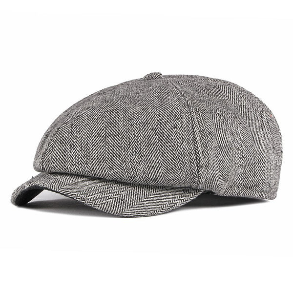 Gorra Octagonal Térmica para Adultos Mayores - Abrigo Clásico