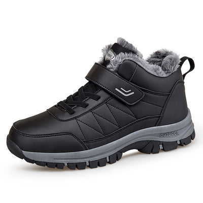 Botas de Senderismo Altas Forradas en Fleece para Viajes y Clima Frío - Image 6