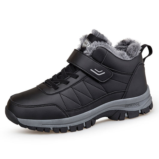 Botas de Senderismo Altas Forradas en Fleece para Viajes y Clima Frío - Image 6