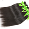 Peluca de Cabello Real Liso Brasileño Color Natural - Estilo Cortina