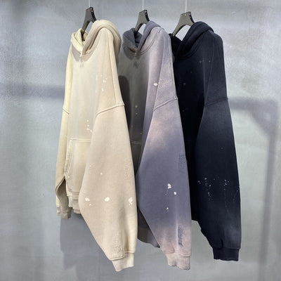 Sudadera Hoodie Oversize con Efecto Desgastado para Hombre y Mujer - Image 11