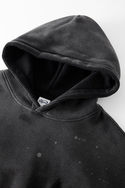 Sudadera Hoodie Oversize con Efecto Desgastado para Hombre y Mujer - Image 15