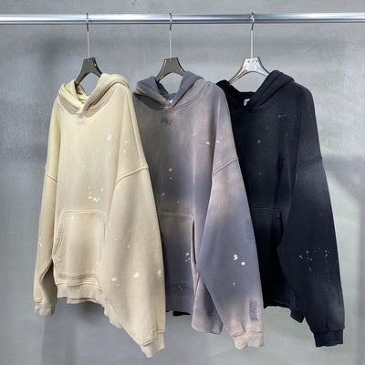 Sudadera Hoodie Oversize con Efecto Desgastado para Hombre y Mujer - Image 16