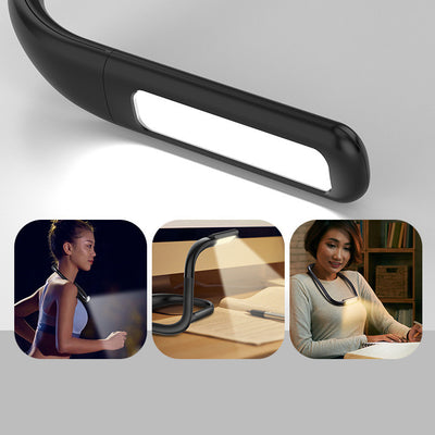 Lámpara LED Flexible para Lectura con Diseño Abrazo - Luz Ajustable sin Manos - Image 12