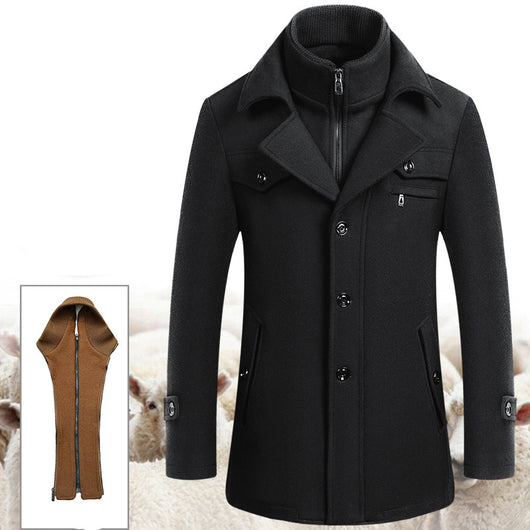 Abrigo de Lana para Hombre - Elegancia y Calidez - Image 9
