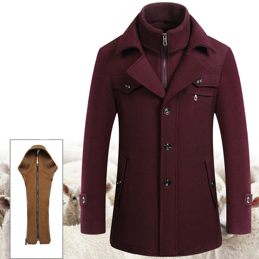 Abrigo de Lana para Hombre - Elegancia y Calidez - Image 11