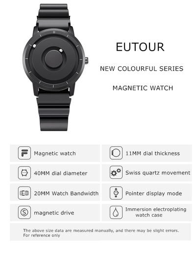 Reloj de Pulsera con Imán Esférico - Diseño Minimalista y Elegante - Image 32