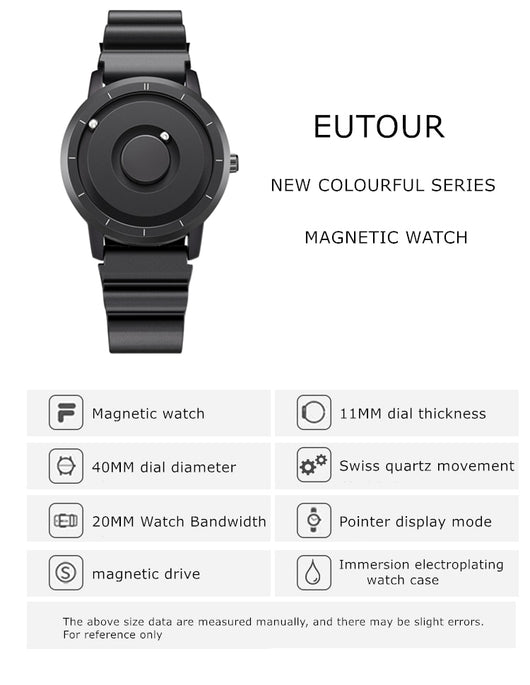 Reloj de Pulsera con Imán Esférico - Diseño Minimalista y Elegante - Image 32