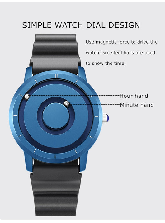 Reloj de Pulsera con Imán Esférico - Diseño Minimalista y Elegante - Image 35