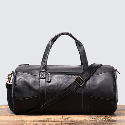 Bolsa de Viaje Portátil en Cuero Genuino para Hombre - Image 11